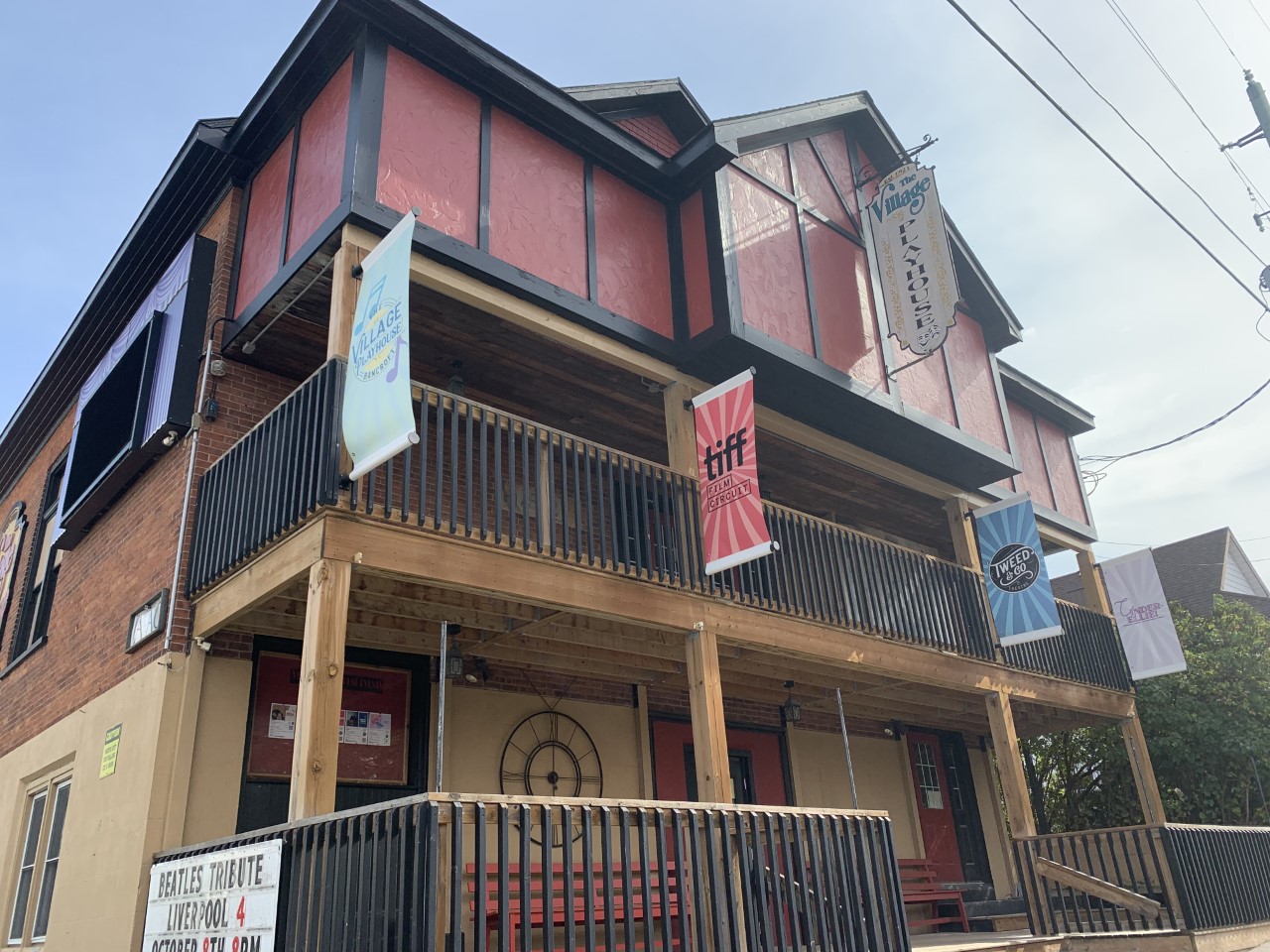 Facade of the Bancroft Village Playhouse