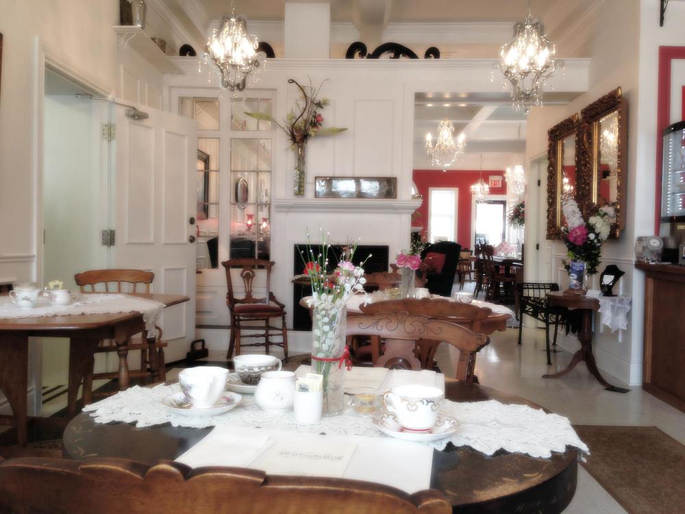 O'Connor House Tea Room interior view