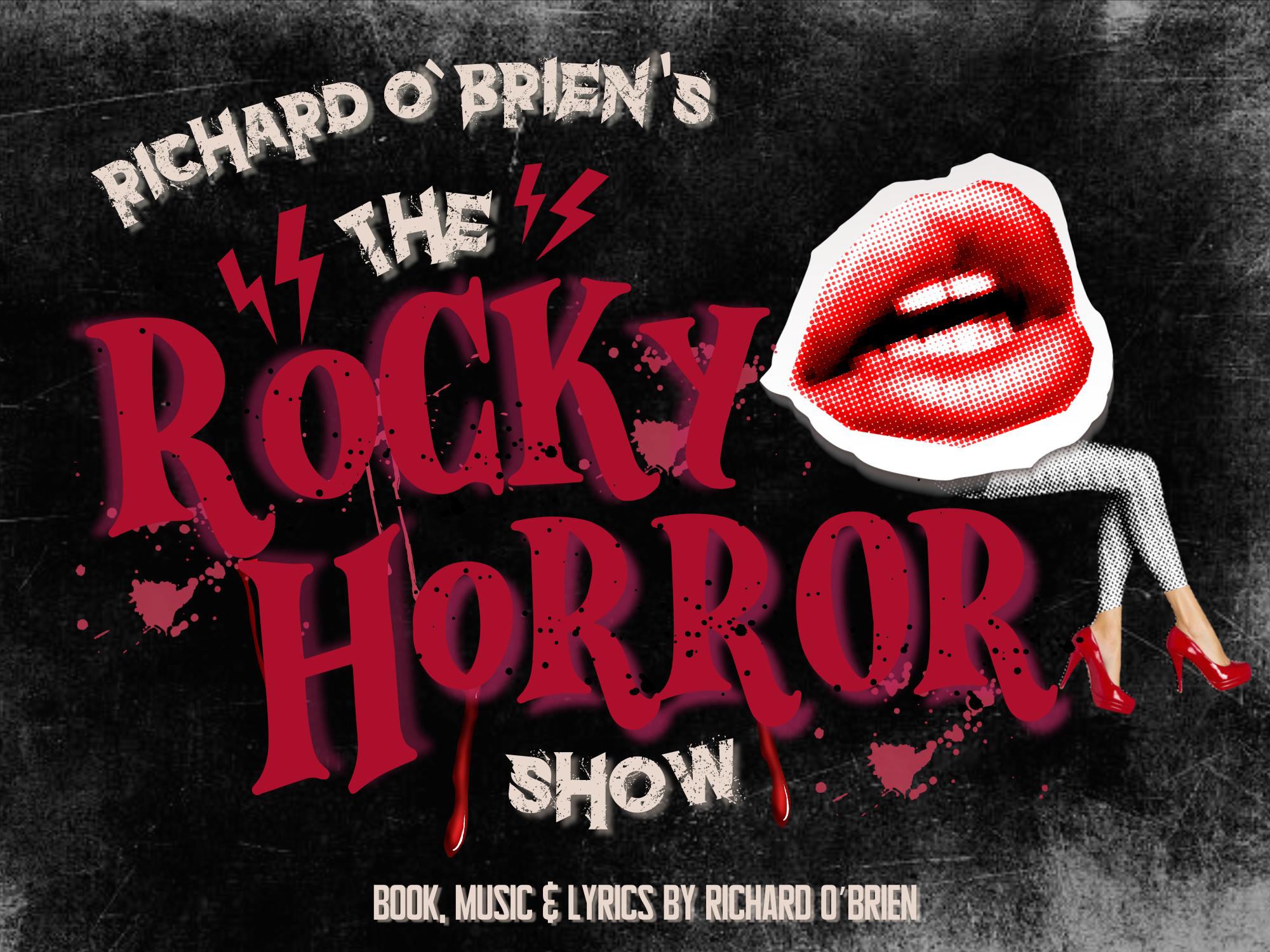 Richard O’Brien’s THE ROCKY HORROR SHOW Tweed and Co Poster