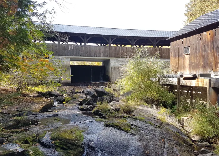 O'Hara Mill Homestead and Conservation Area's Sawmill in Madoc, Ontario