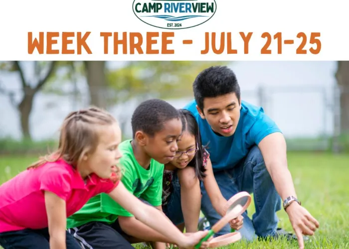 Kids Camp, photo of kids on grass