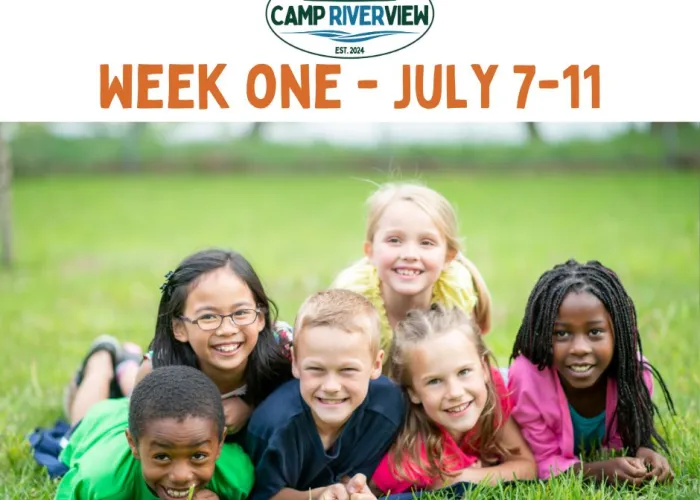 Kids Camp, photo of kids on grass