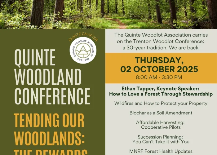 Quinte Woodland Conference Poster