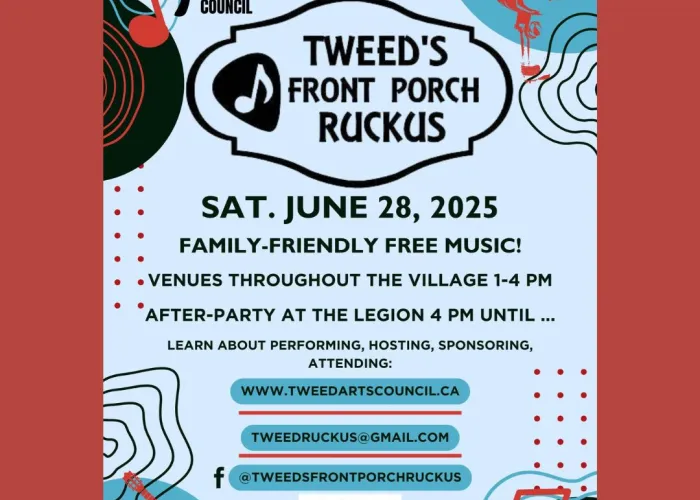 Tweed's Front Porch Ruckus Poster