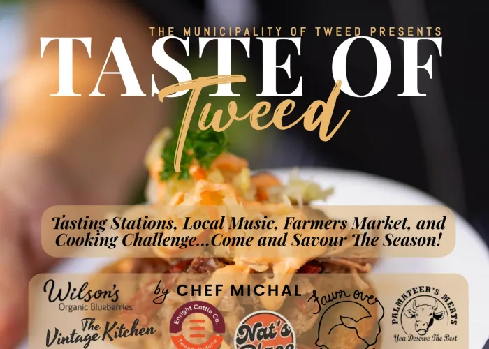 Taste of tweed event details