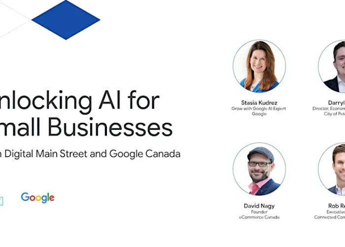 Poster for Unlocking AI for Small Businesses