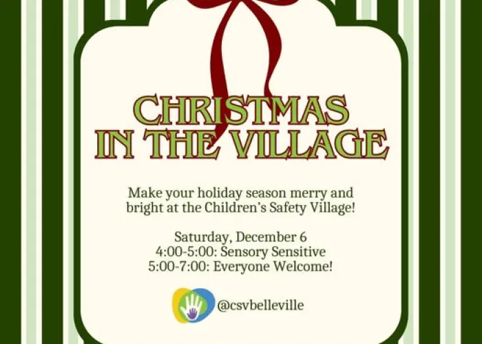 christmas in the village image